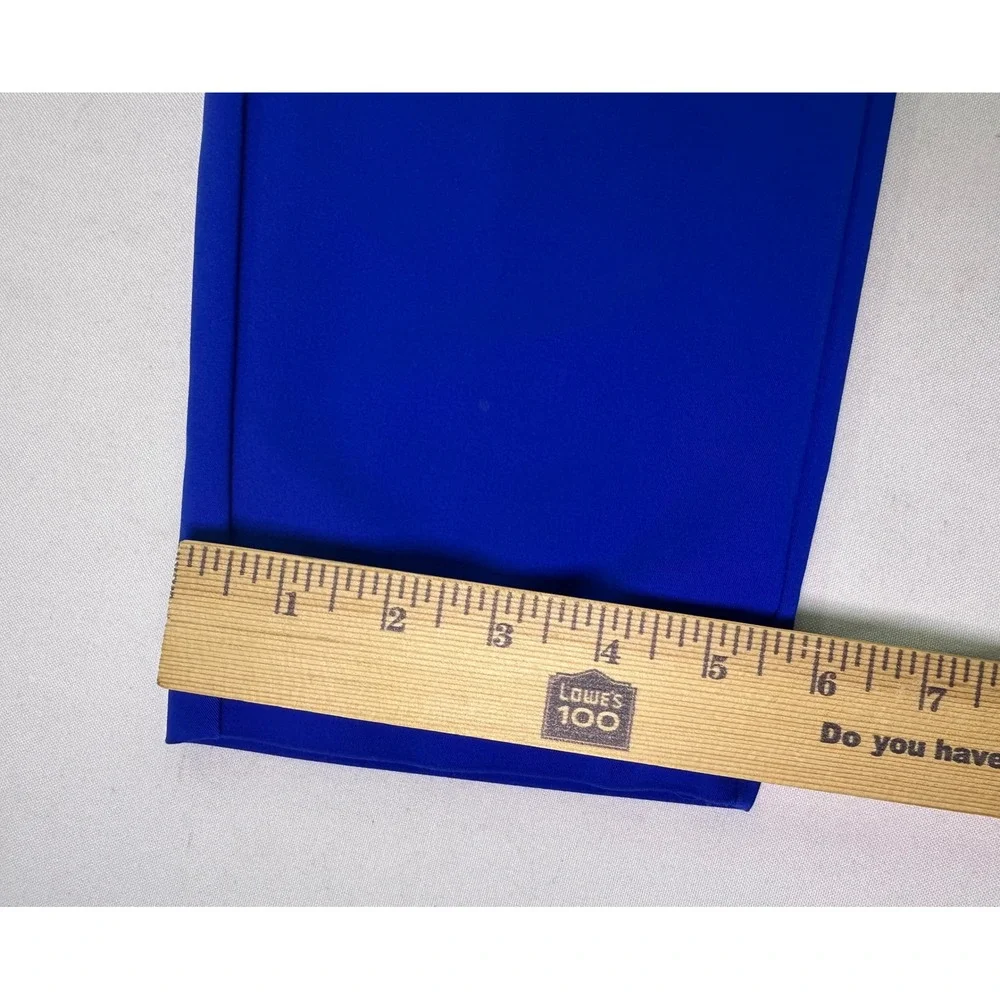 XOXO Natalie Ankle Trousers‎ Royal Blue Slim Fit Career Dress Pants Size 7/8